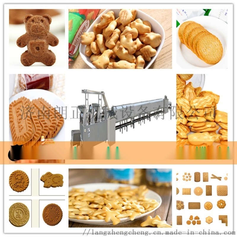 杂粮饼干成型机 韧性饼干生产线 酥性饼干加工设备
