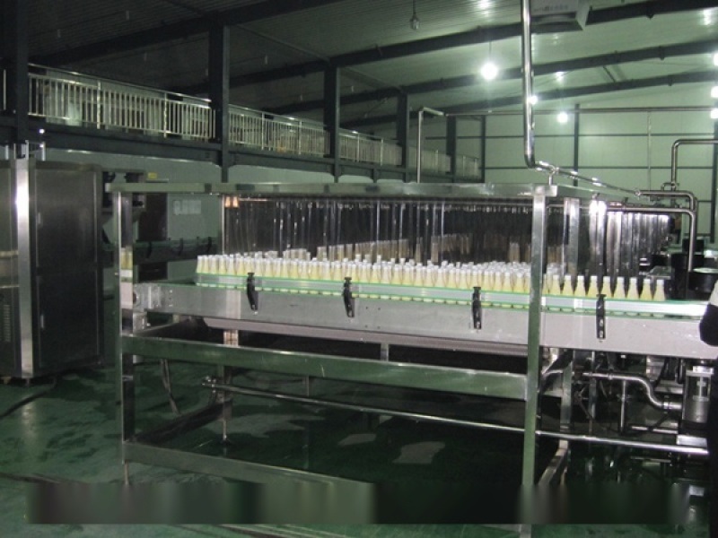 玻璃瓶牛奶生产线 小型牛奶加工设备（5000型）牛奶无菌灌装机