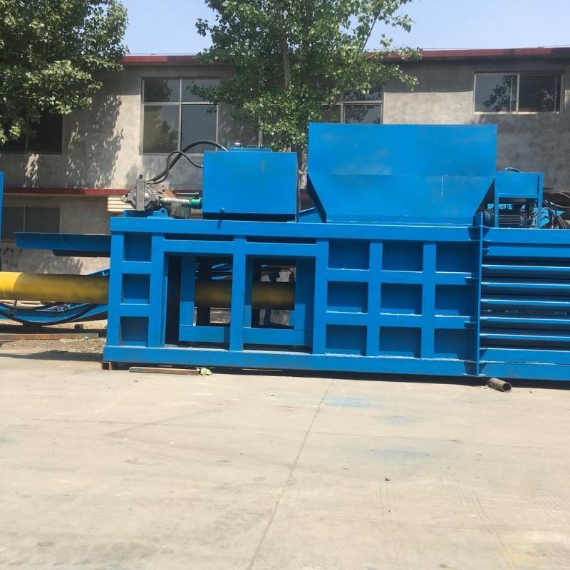 北京 回收站用打包机、80吨、废纸打包机 废纸箱捆扎机