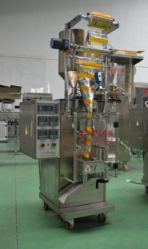 上海厂家专业供应 鸡精、食盐、干燥剂、袋装坚果等颗粒三边封、四边封、背封自动包装机