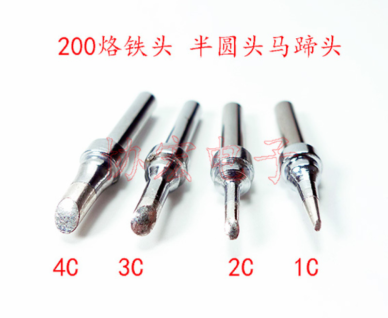 200-B I K 1C 2C 3C 1.6D 2.4D 3.2D soldering tip 无铅烙铁头203高频烙铁头