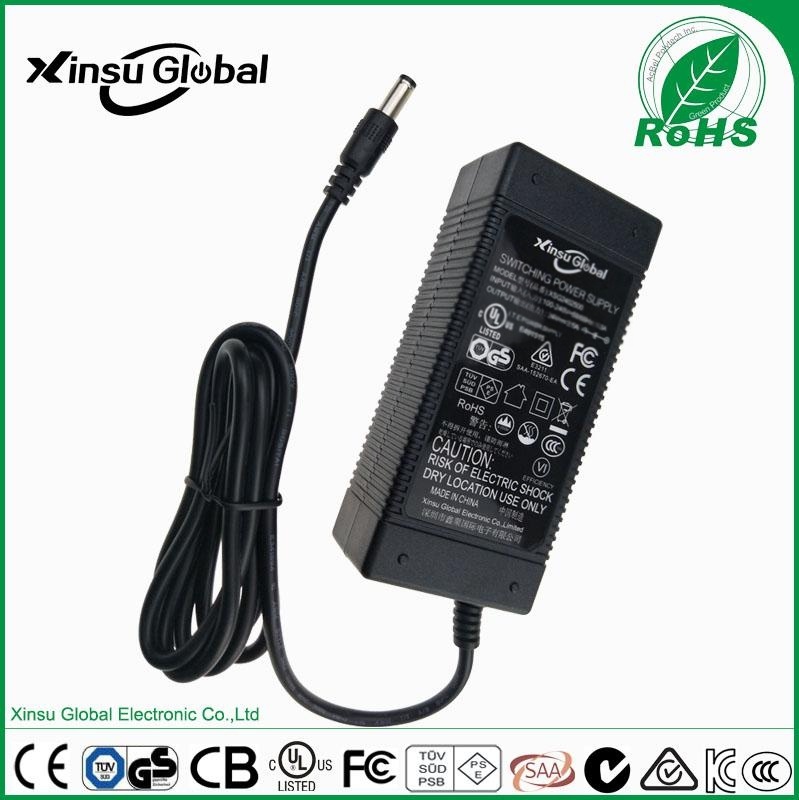 12V5A电源 xinsuglobal 欧规TUV LVD CE认证 XSG1205000 12V5A电源适配器