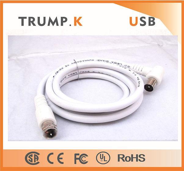 有线电视线信号连接线机顶盒线 RF同轴线