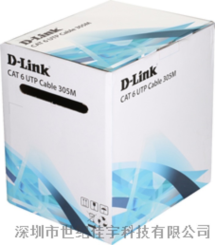 D-Link六类非屏蔽网线深圳优选代理商