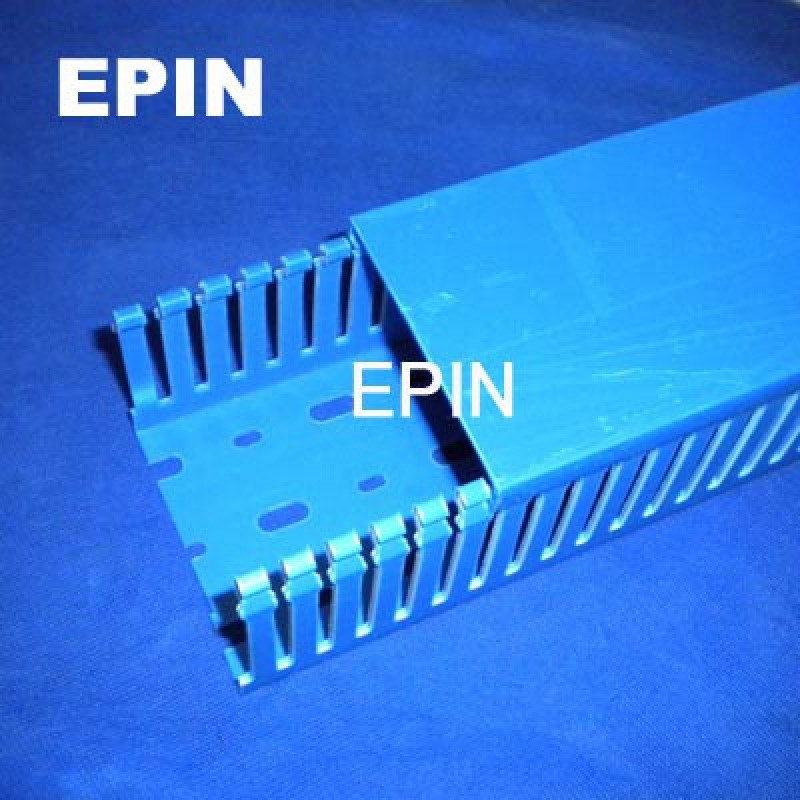 EPIN本安型宝蓝色齿型PVC线槽