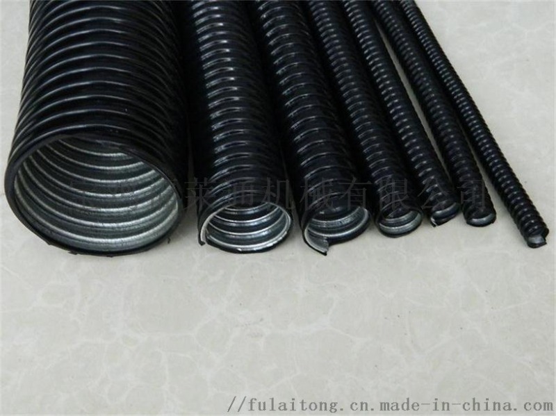 内镀锌蛇皮管外包阻燃PVC福莱通厂家直销 质量稳定