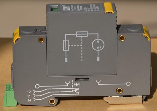 击穿保险ZH-F-MS25-PVT/FM接地保护器