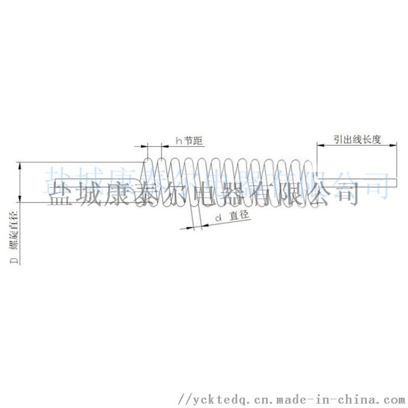 辊道炉用铁铬铝0Cr27Al7Mo2电加热丝