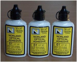 Norland紫外线UV胶水
