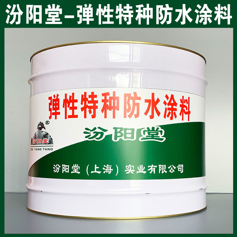 弹性特种防水涂料、涂膜坚韧、弹性特种防水涂料