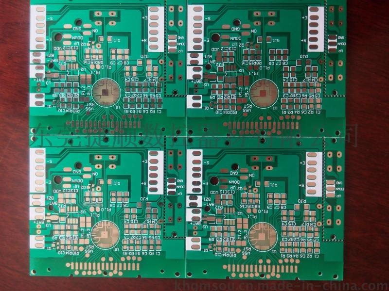 温控电子钟PCB