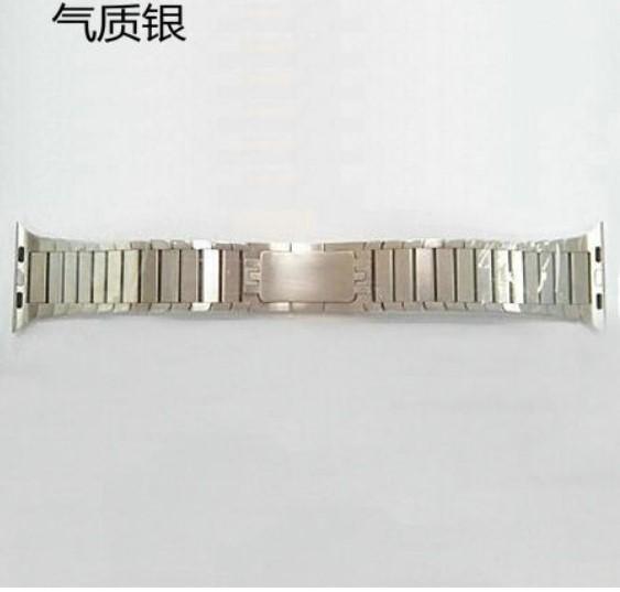 不锈钢个性手表金属表带watch 智能手表带金属表带订做批发
