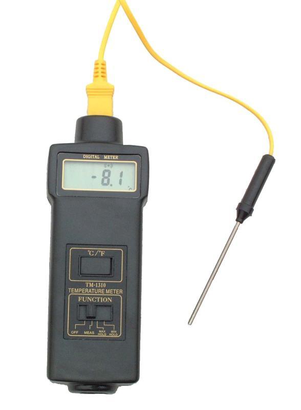 台湾进口温度测量仪,接触式高温温度计TM1310