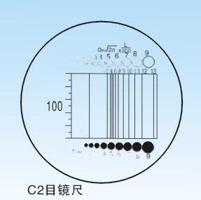 目镜测微标尺