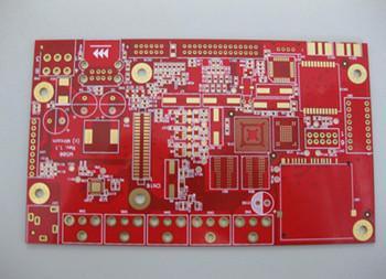 深圳PCB工厂四层红油沉金线路板、多层阻抗板电路板