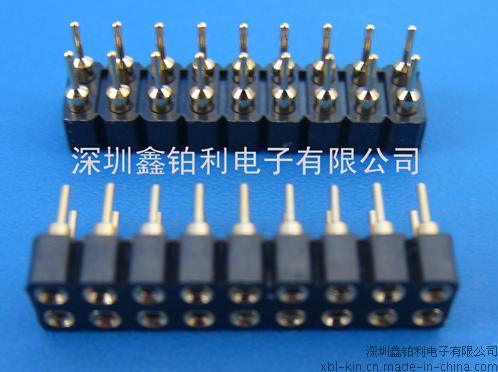 2.54 IC Socket 双排圆孔