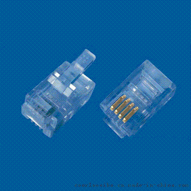 RJ11水晶头4P4C 方孔/孔