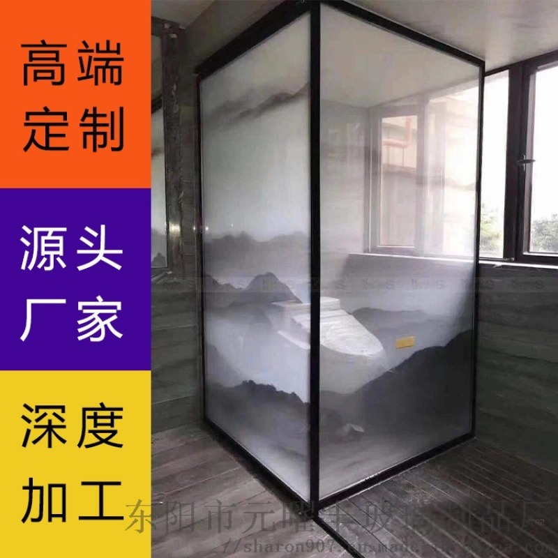 浙江玻璃厂直销夹胶钢化玻璃 大气背景墙夹层玻璃