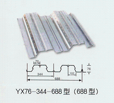 承重板（YX76-344-688型）
