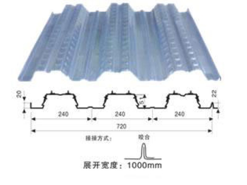 YX51-240-720镀锌楼承板