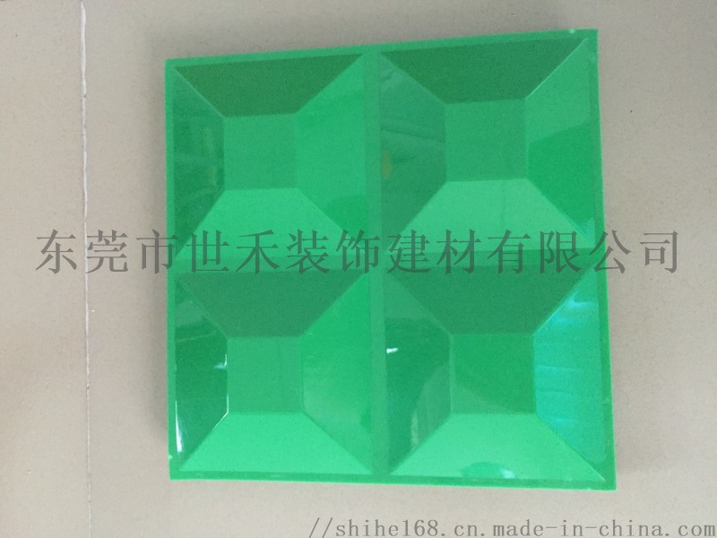 礼堂平钻背景墙四世平安浮雕立体背景墙