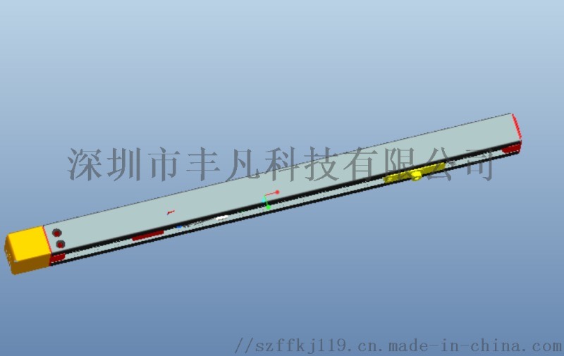 小槽联动闭门器30*30