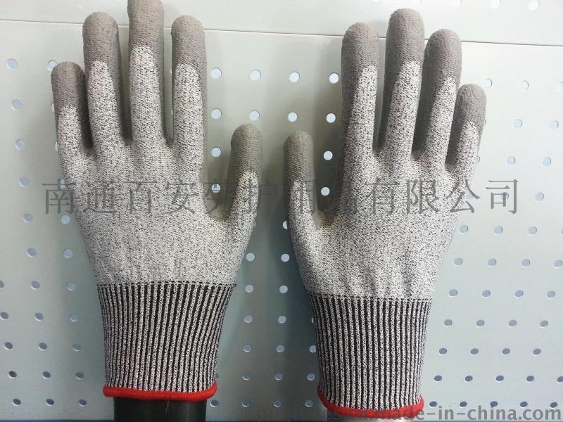欧盟CE认证 外贸出口品质 防切割5级耐切割手套