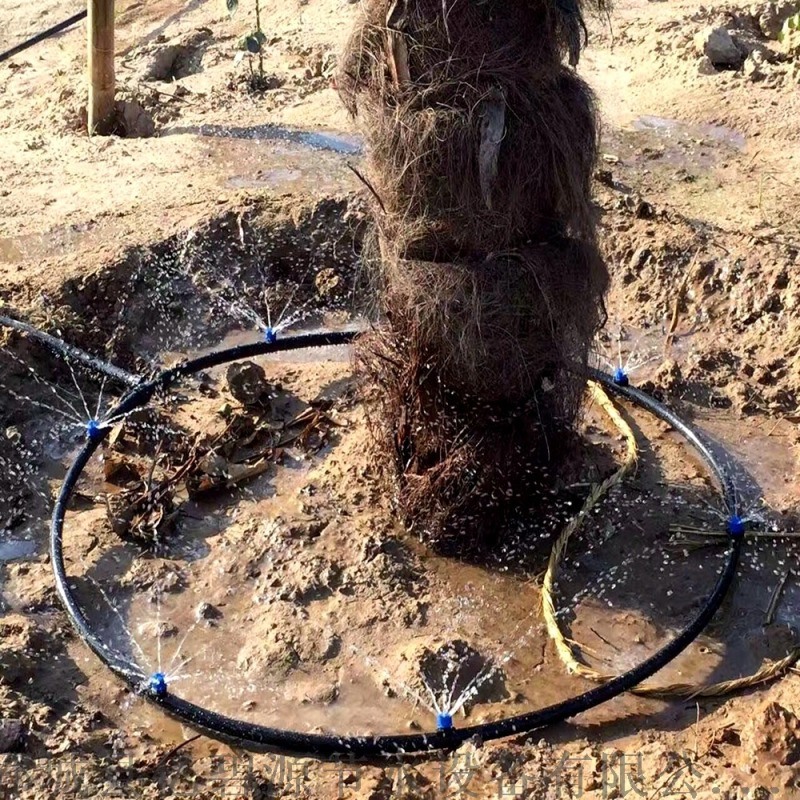 山地果树灌溉工程 全套小管出流滴灌设备报价滴灌配件
