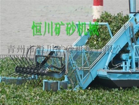 供应hc-100水草收割机，蟹塘水草船