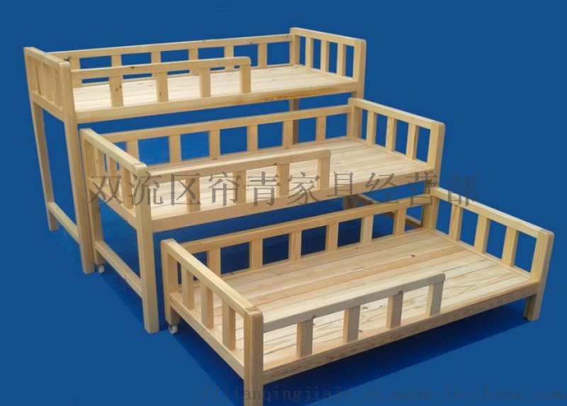 绵阳幼儿园家具双层床多层床定做实木材质