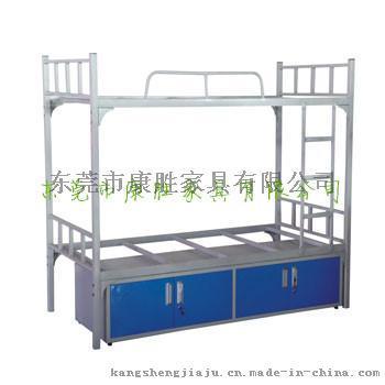 上下两层铁床-越秀双层铁床-广州宿舍铁床一套多少钱