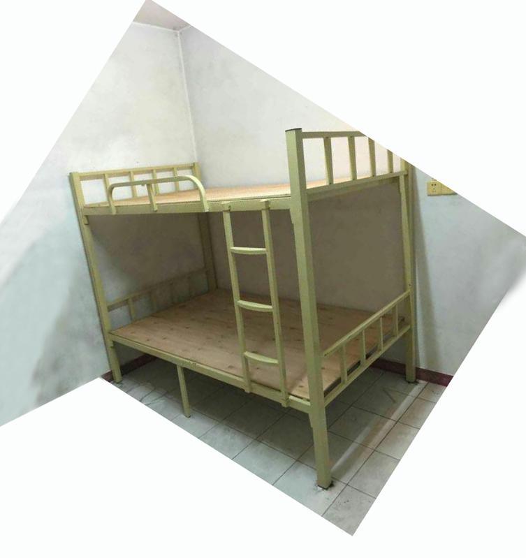 广州双层床上下铺双层铁床0.9米宽批发