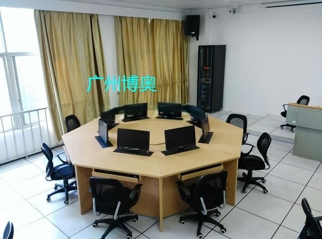 广州博奥BRZE－3U  含屏自动升降电脑桌