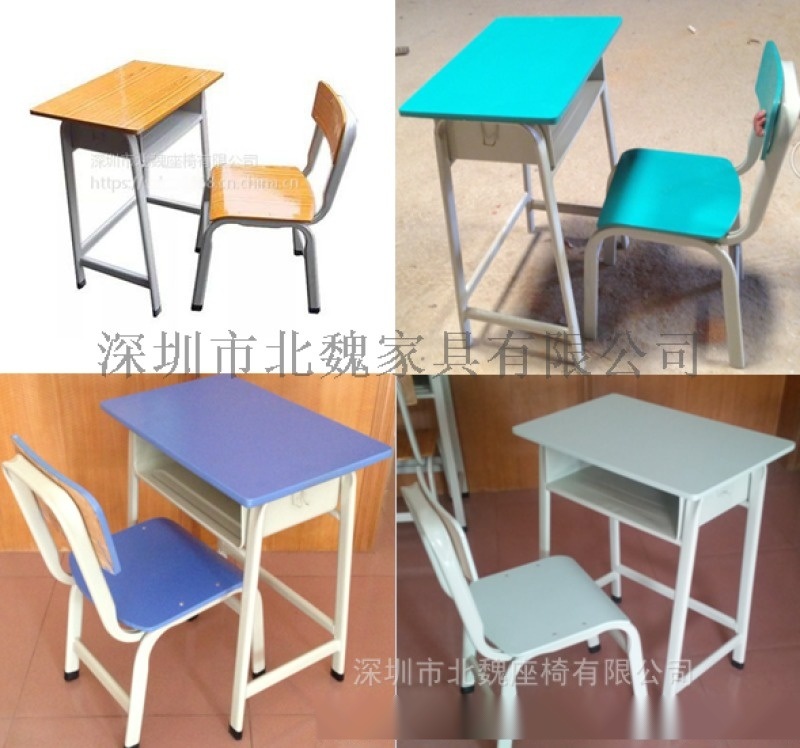 培训机构桌子-可折叠培训桌椅-培训学校桌椅图片