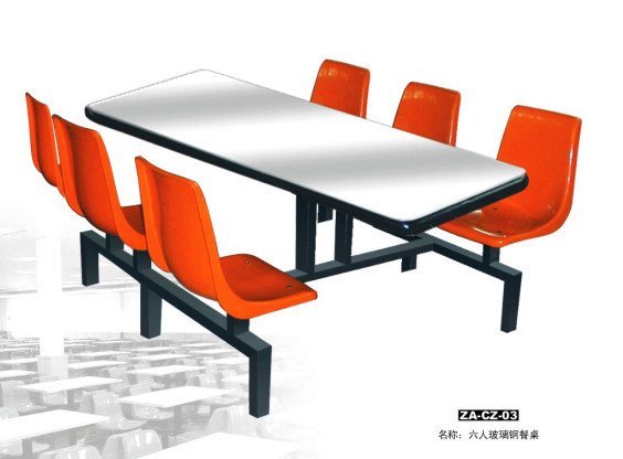厂家定制学校餐桌椅/员工食堂课桌椅/快餐餐桌椅