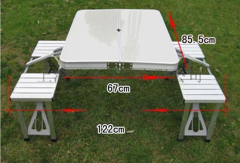 户外便携式折叠桌 折叠桌椅 户外休闲折叠桌 便携式可折叠野餐桌